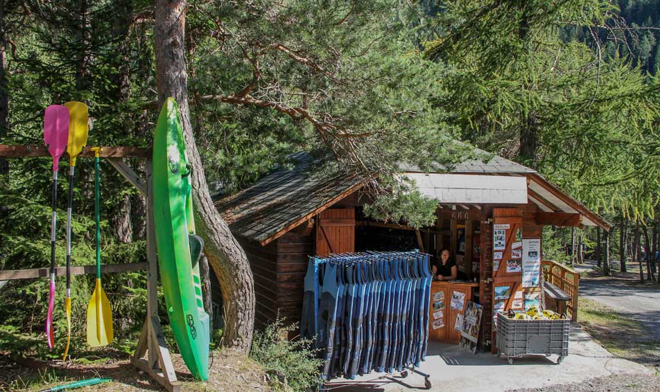 camping canoe barcelonnette