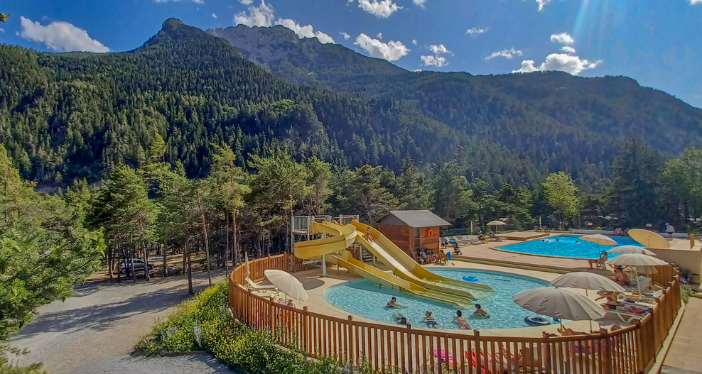beheizte Schwimmbad-Barcelonnette